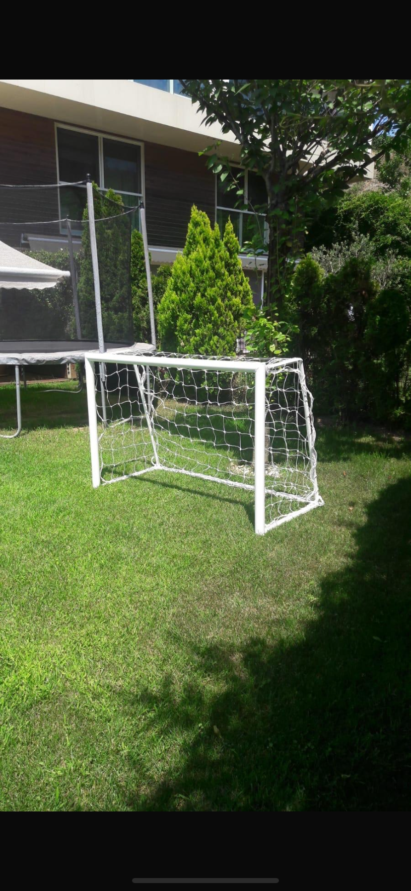 Demonte Seyyar Minyatür Futbol Kalesi Seti | 100x160 cm | 2'li Set | File Dahil | BİRLİKSPOR