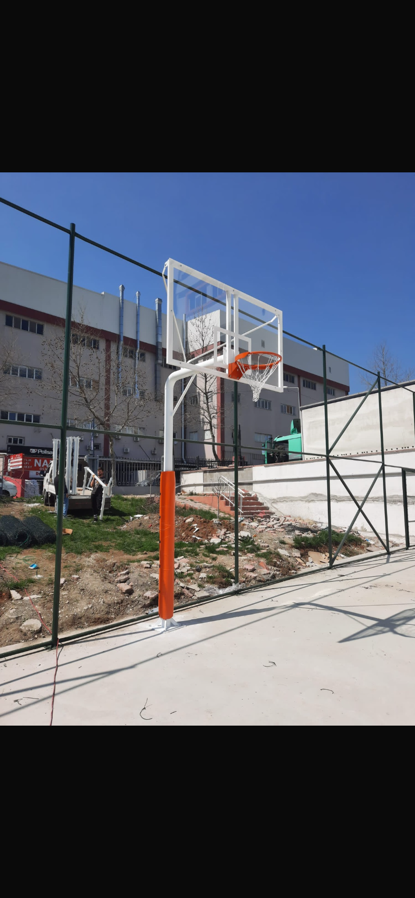 Tek Direkli Basketbol potası
