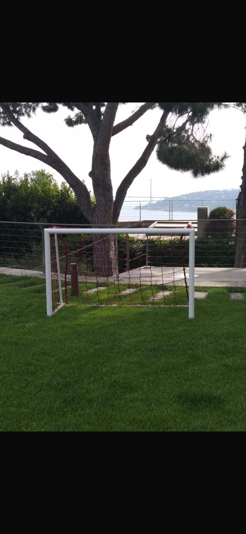 Demonte Seyyar Minyatür Futbol Kalesi Seti | 100x160 cm | 2'li Set | File Dahil | BİRLİKSPOR
