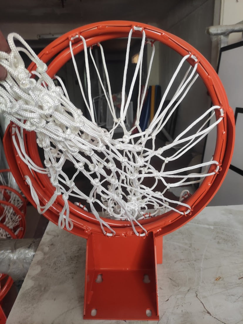 Sabit Basketbol Çemberi | 45 cm Nizami Çap | Kanca Sistemli | Lazer Kesim | File Dahil | BİRLİKSPOR