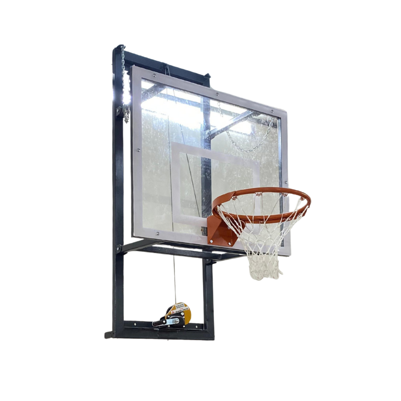 Duvardan Çıkma Basketbol Potası | 90x120 cm Akrilik Cam Panya | Sabit Sistem | BİRLİKSPOR