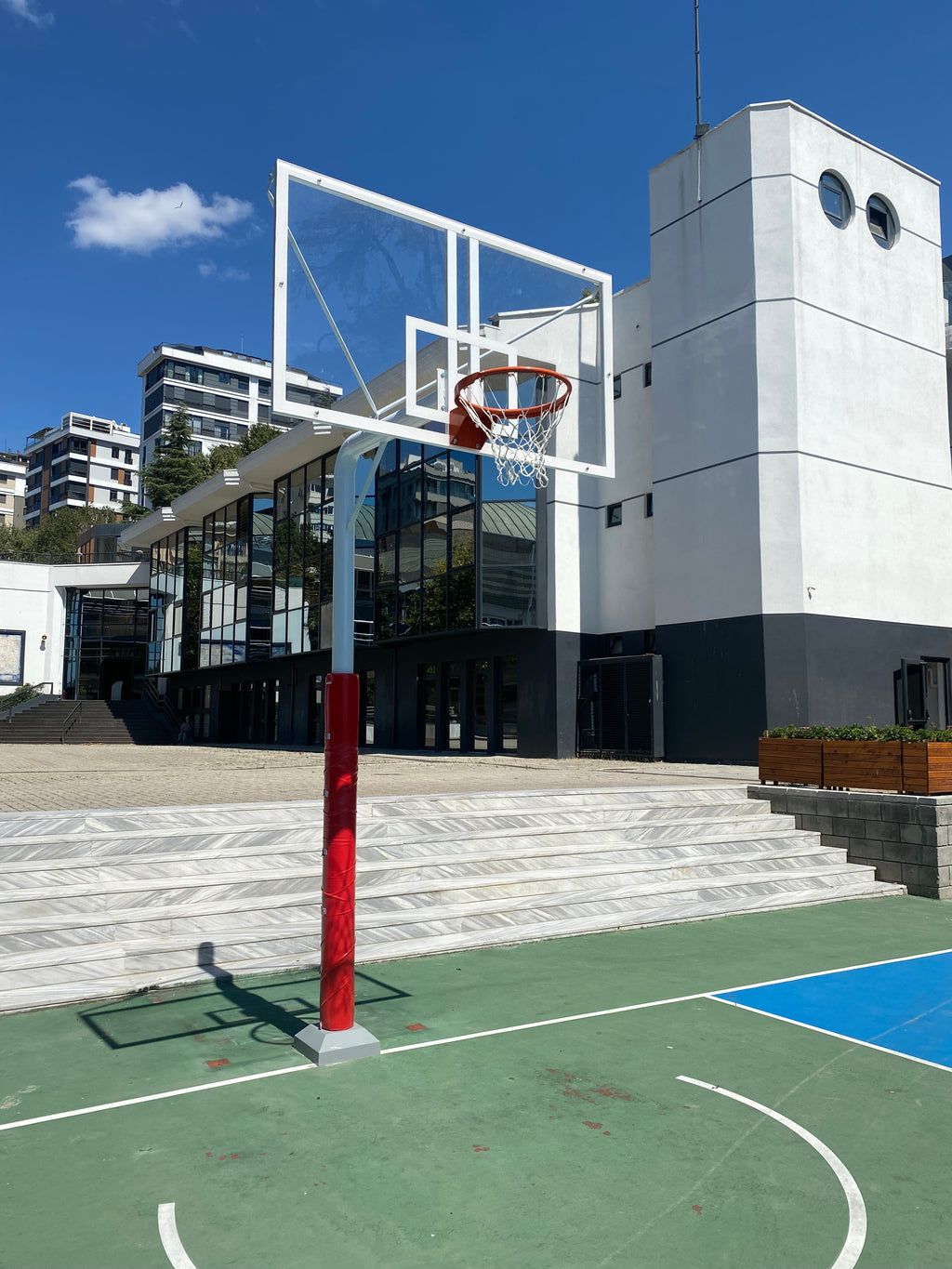 BirlikSpor | Tek Direkli Basketbol Potası – 105x180 cm