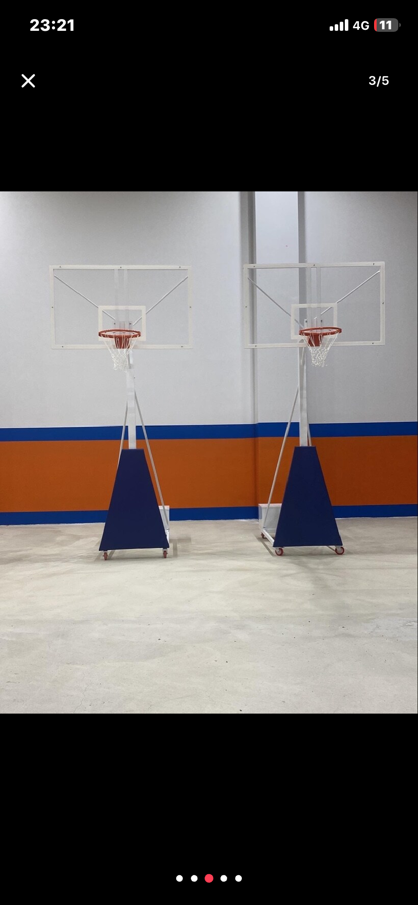 Basketbol Potası Profesyonel Seyyar Model