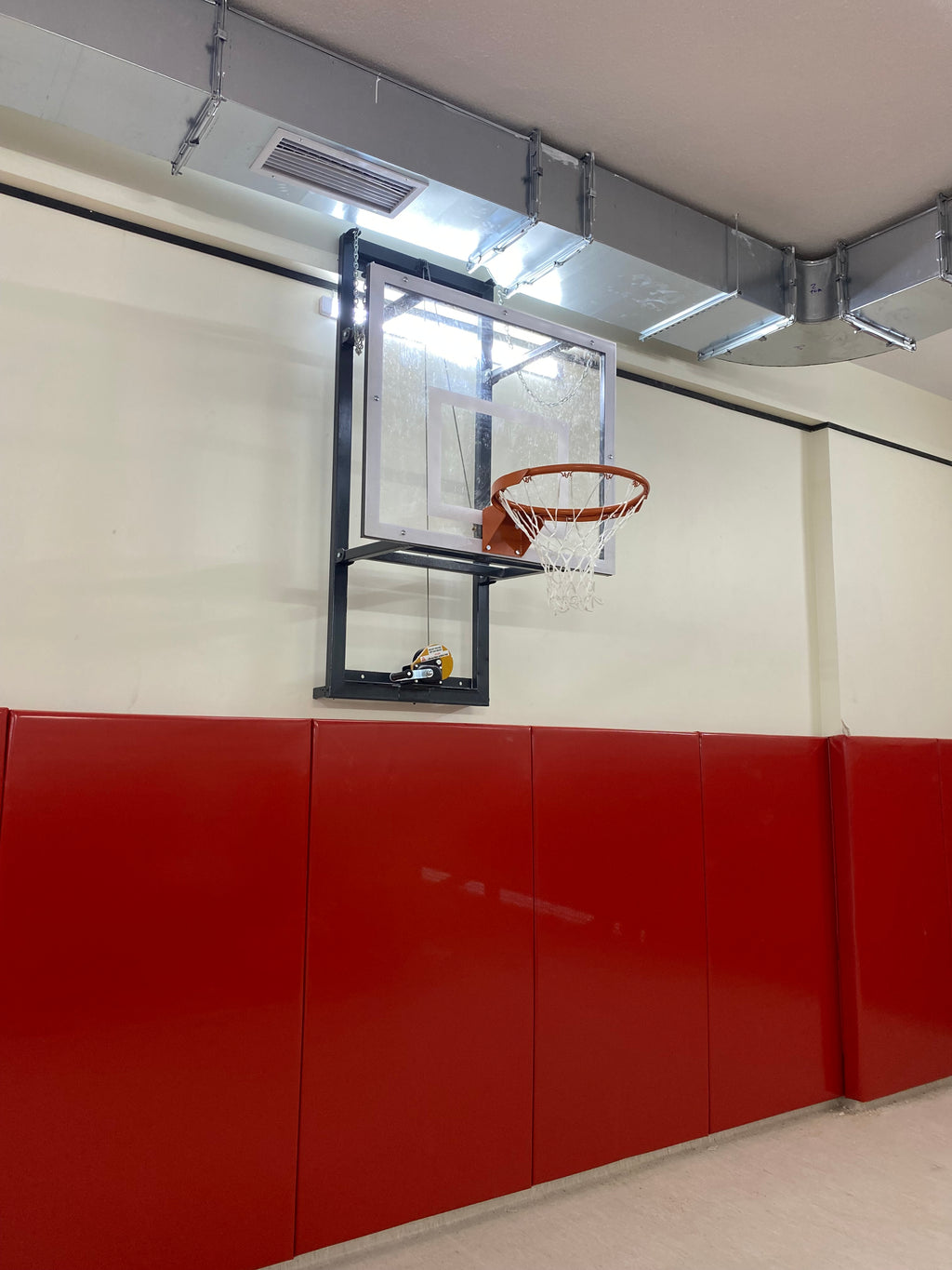 Duvar Koruma Minderi | Spor Salonu Duvar Pedi | 180 cm | Branda Kaplı | BİRLİKSPOR