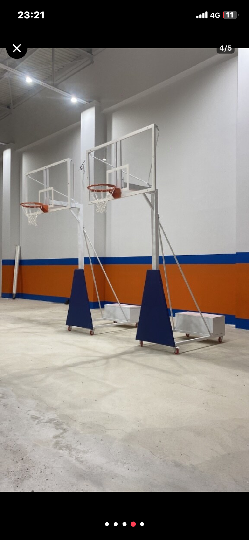 Basketbol Potası Profesyonel Seyyar Model