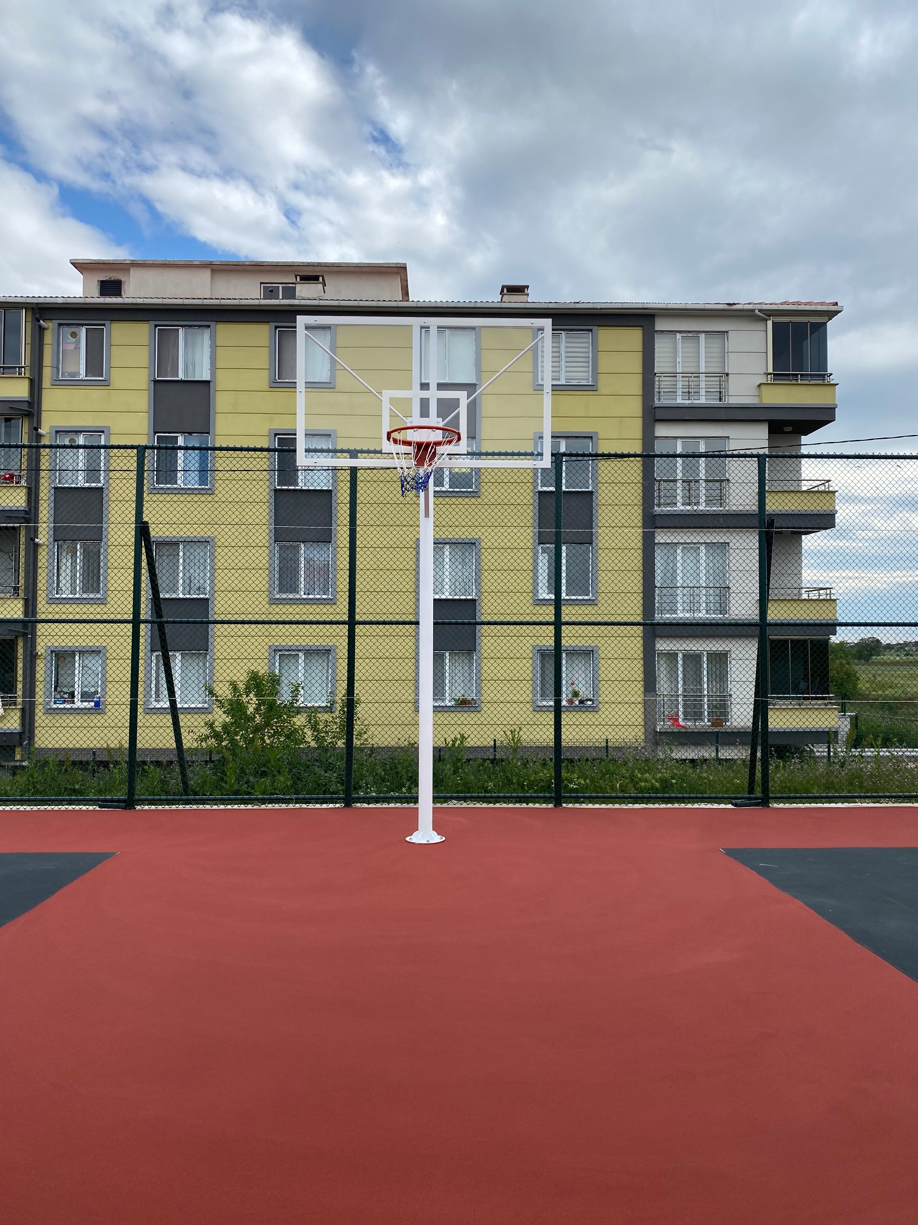 BirlikSpor | Tek Direkli Basketbol Potası – 105x180 cm