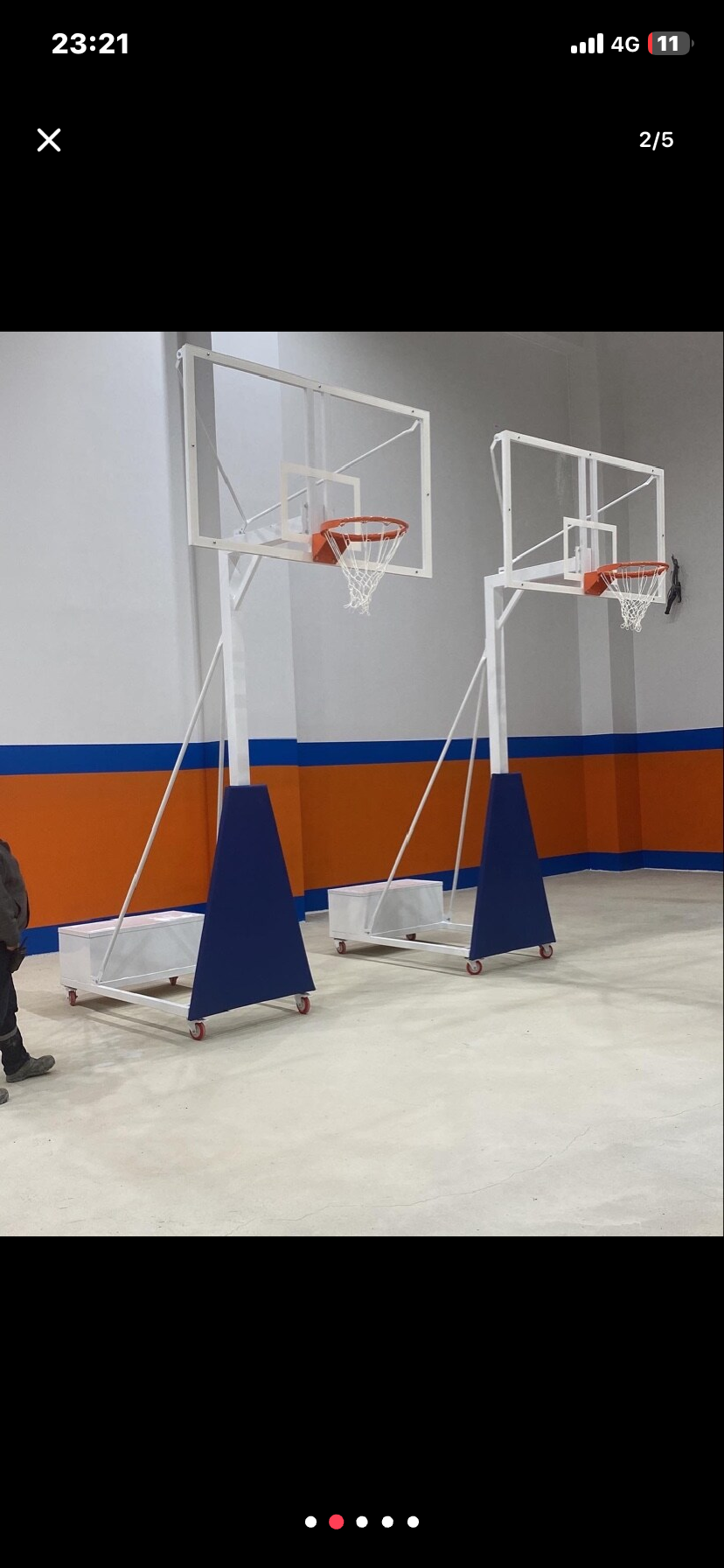 Basketbol Potası Profesyonel Seyyar Model
