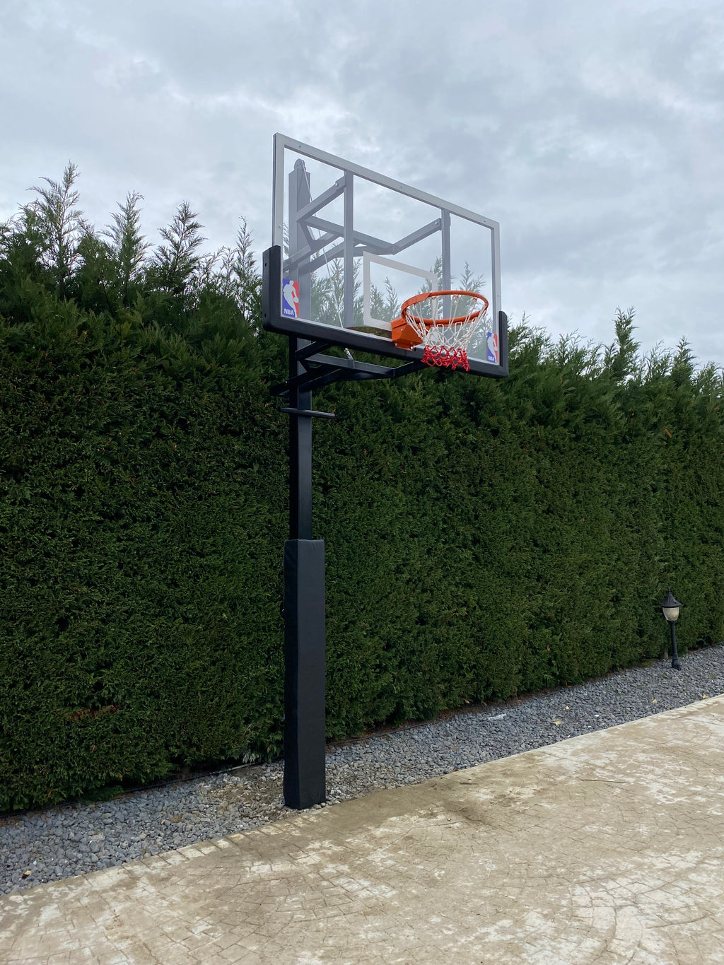 Yükseklik Ayarlı Sabit Basketbol Potası | 105x180 cm NBA Standart | Akrilik Panya | BİRLİKSPOR
