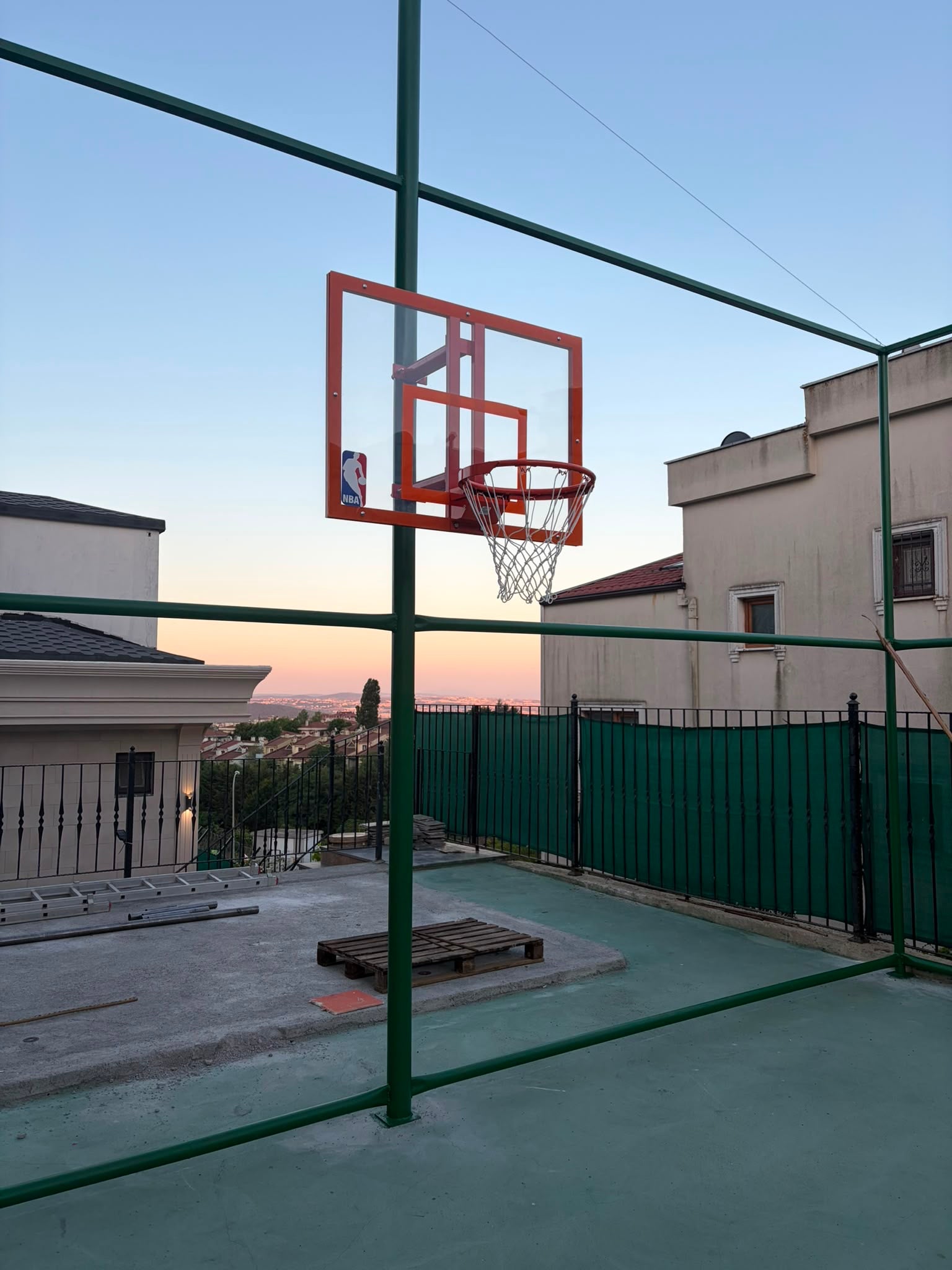 Antrenman Model Basketbol Potası | 90x120 cm Akrilik Cam | Özel Mülk | BİRLİKSPOR