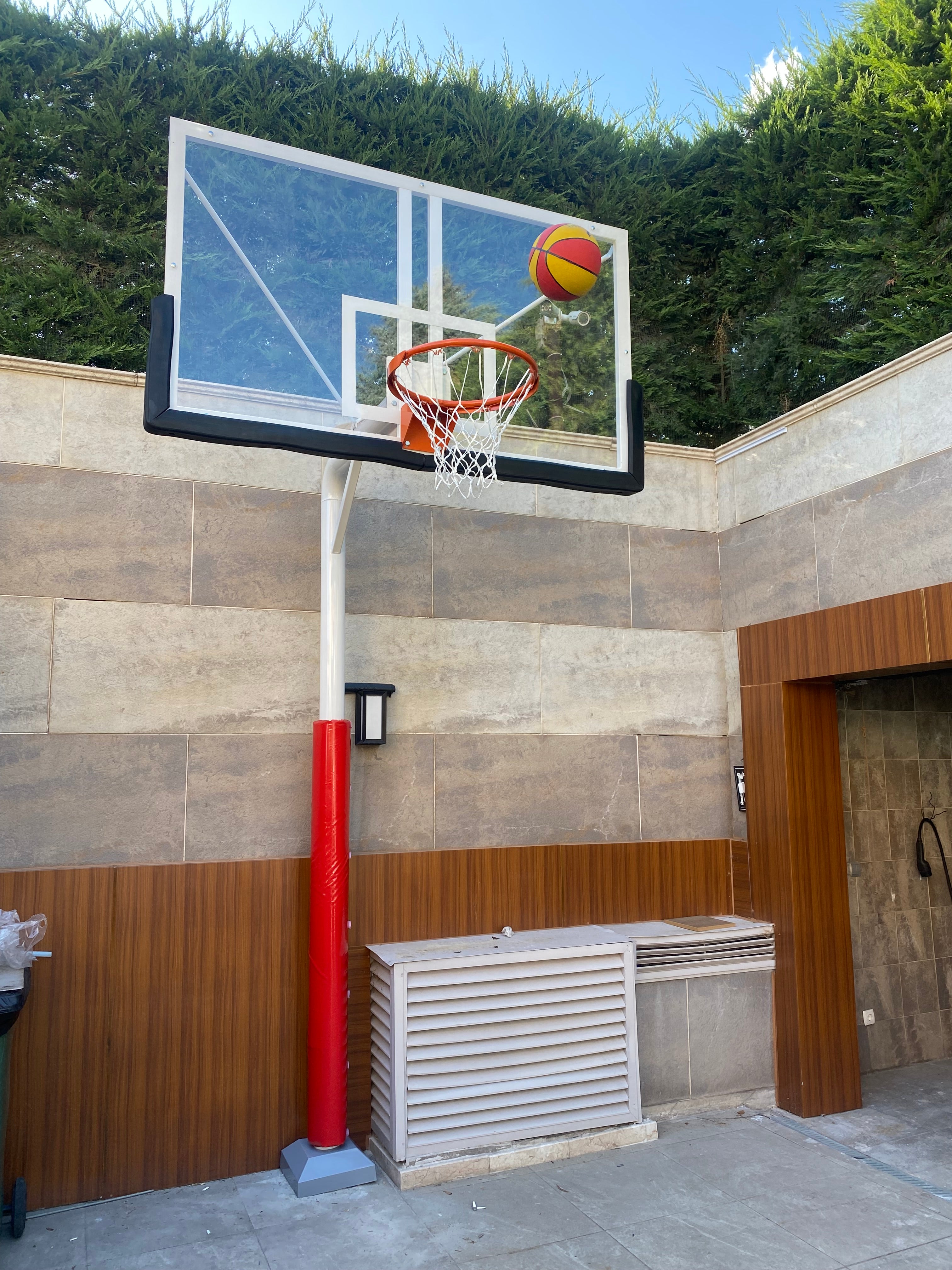 Sabit Basketbol Çemberi | 45 cm Nizami Çap | Kanca Sistemli | Lazer Kesim | File Dahil | BİRLİKSPOR