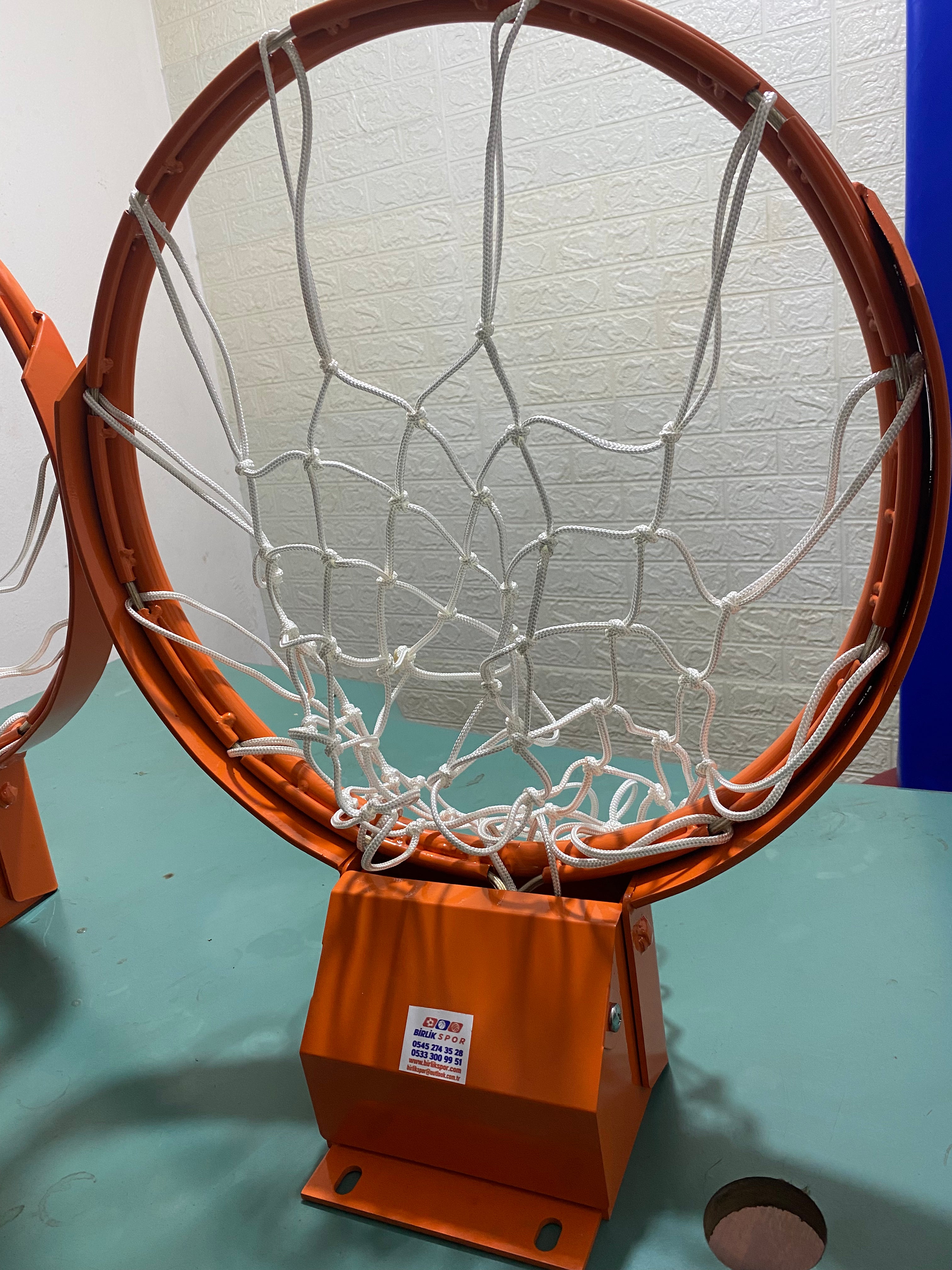 Profesyonel Esnek Basketbol Çemberi | 45 cm Nizami | Yay Sistemli | BİRLİKSPOR