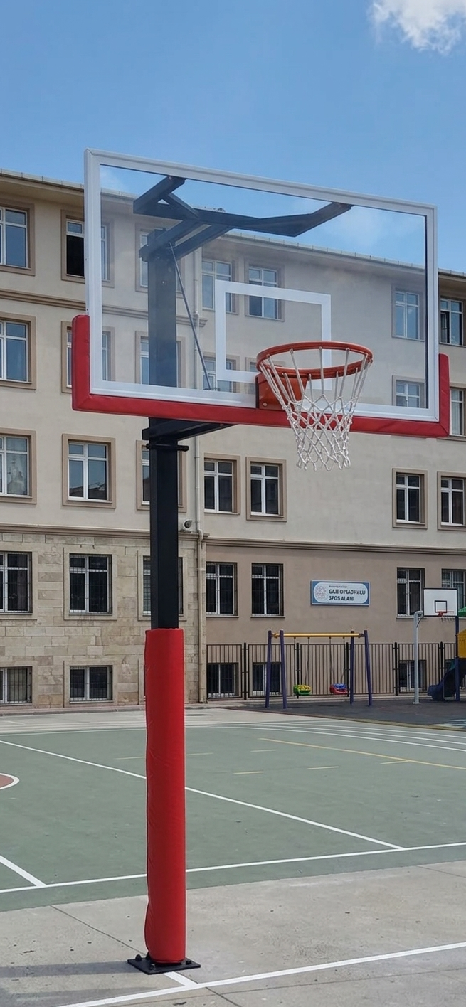 Tek direkli basketbol potası