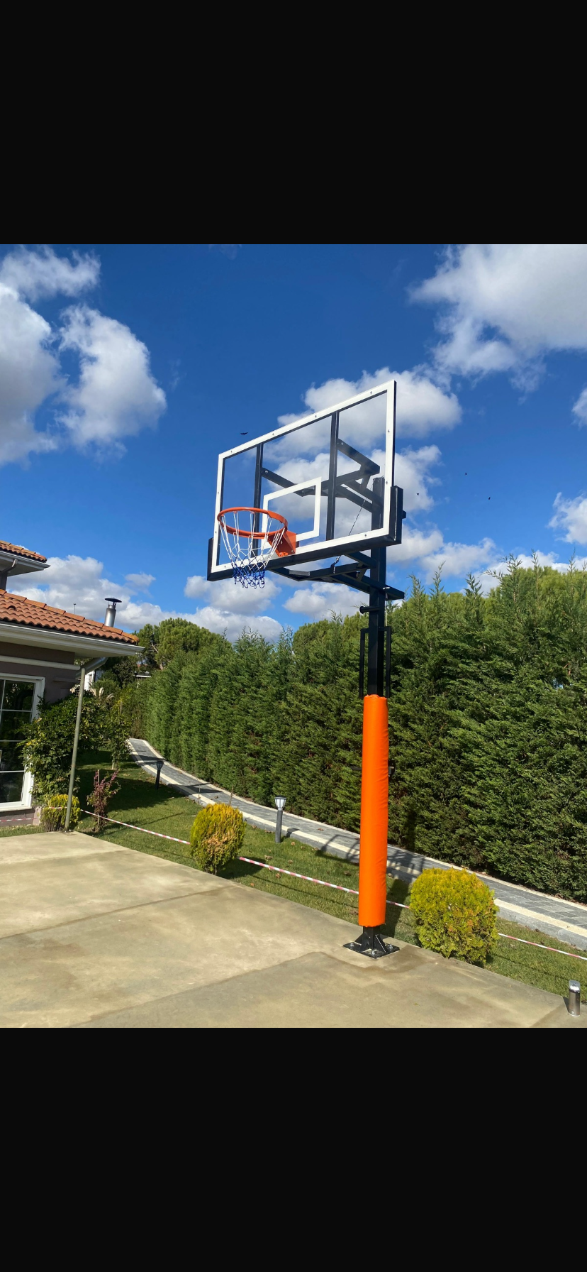 Yükseklik Ayarlı Sabit Basketbol Potası | 105x180 cm NBA Standart | Akrilik Panya | BİRLİKSPOR
