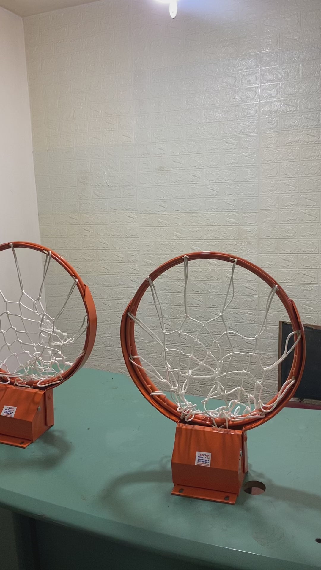 Profesyonel Esnek Basketbol Çemberi | 45 cm Nizami | Yay Sistemli | BİRLİKSPOR