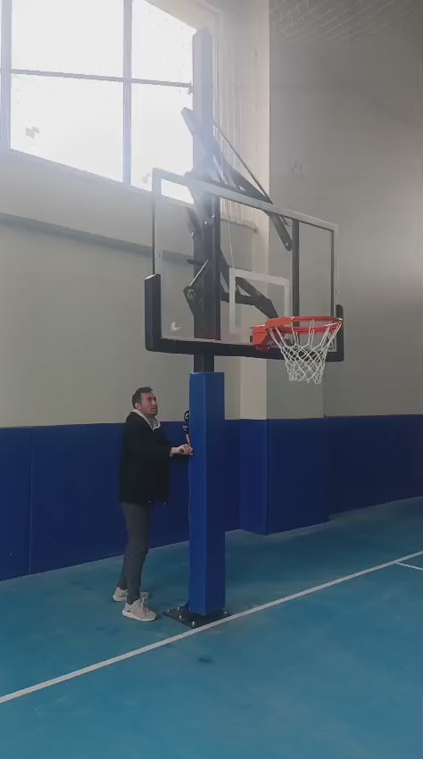 Yükseklik Ayarlı Sabit Basketbol Potası | 105x180 cm NBA Standart | Akrilik Panya | BİRLİKSPOR